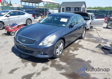 2011 Infiniti G37X из США, поврежденный, VIN JN1CV6AR9BM403536